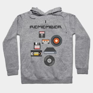 Retro Techno design Hoodie